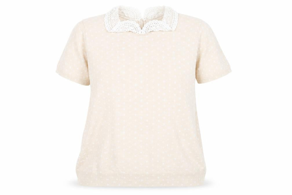 Marks & Spencer Womens Beige   Pullover Jumper Size 16