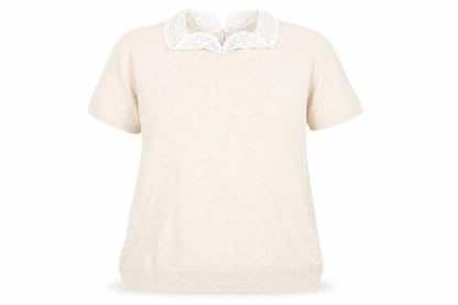 Marks & Spencer Womens Beige   Pullover Jumper Size 16