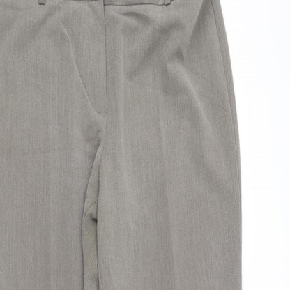 m&s Womens Grey   Trousers  Size 14 L33 in