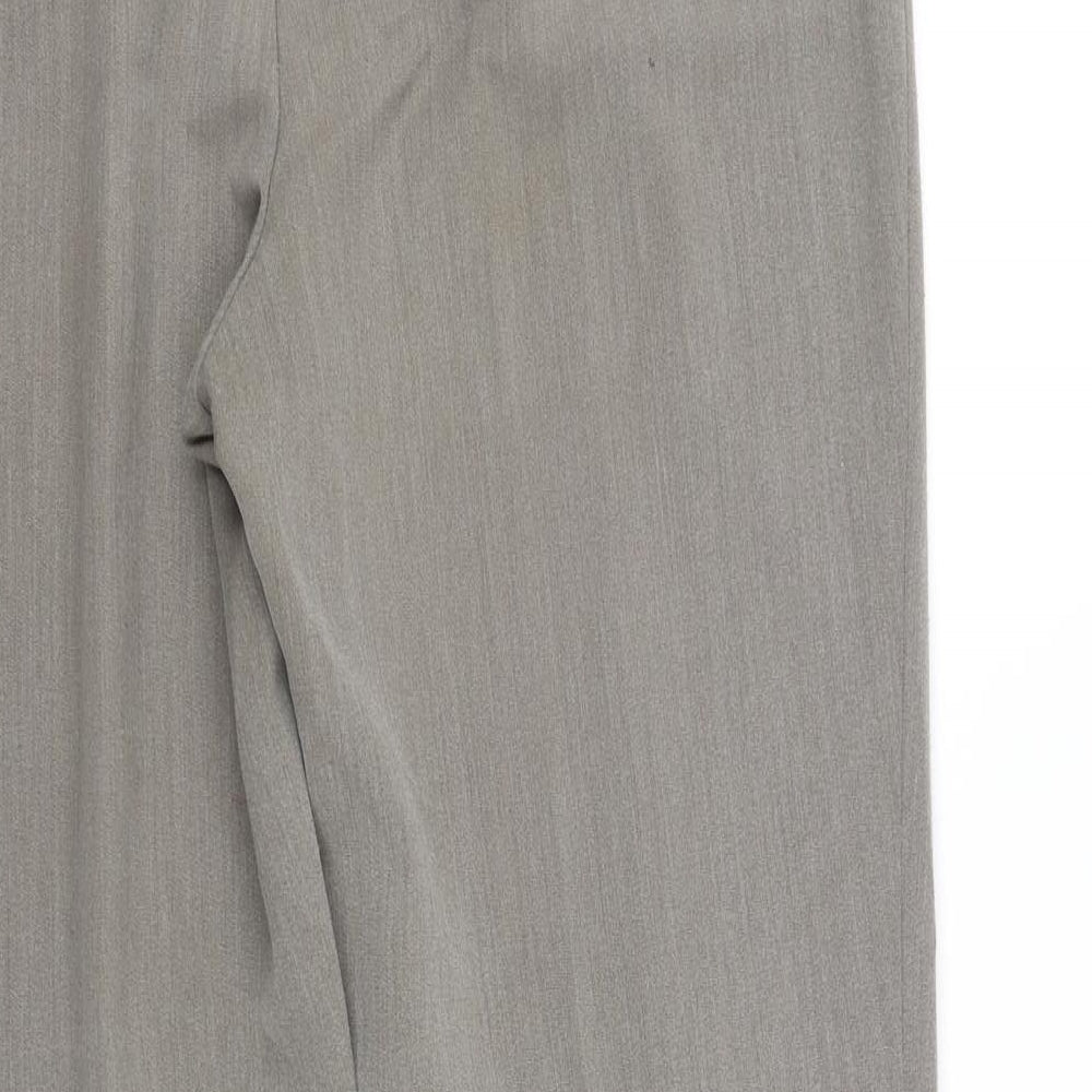m&s Womens Grey   Trousers  Size 14 L33 in