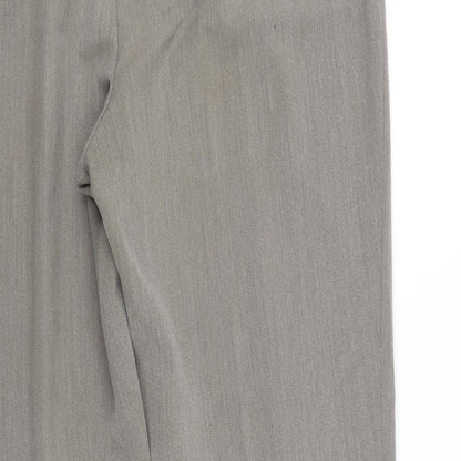 m&s Womens Grey   Trousers  Size 14 L33 in