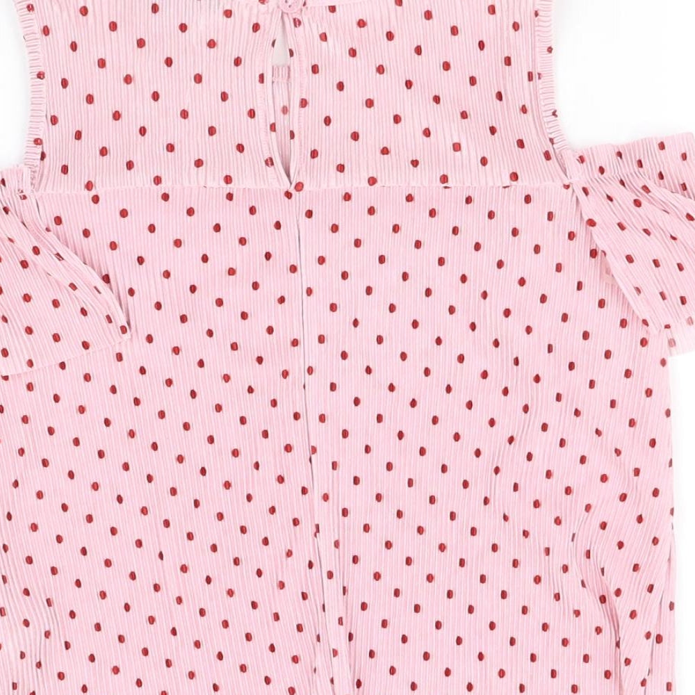 Primark Girls Pink   Basic Blouse Size 6-7 Years