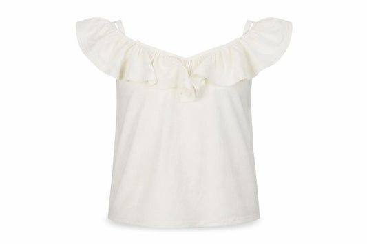 Womens UK Size 8 Atmosphere White Basic Blouse