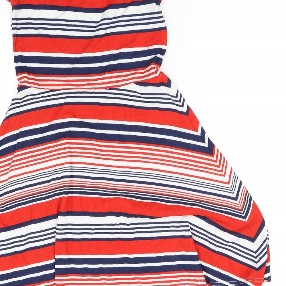 Atmosphere Womens Red Striped  Bodycon  Size 8