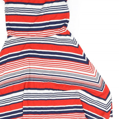 Atmosphere Womens Red Striped  Bodycon  Size 8
