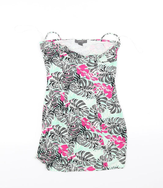 Primark Womens Blue Floral  Fit & Flare  Size 8