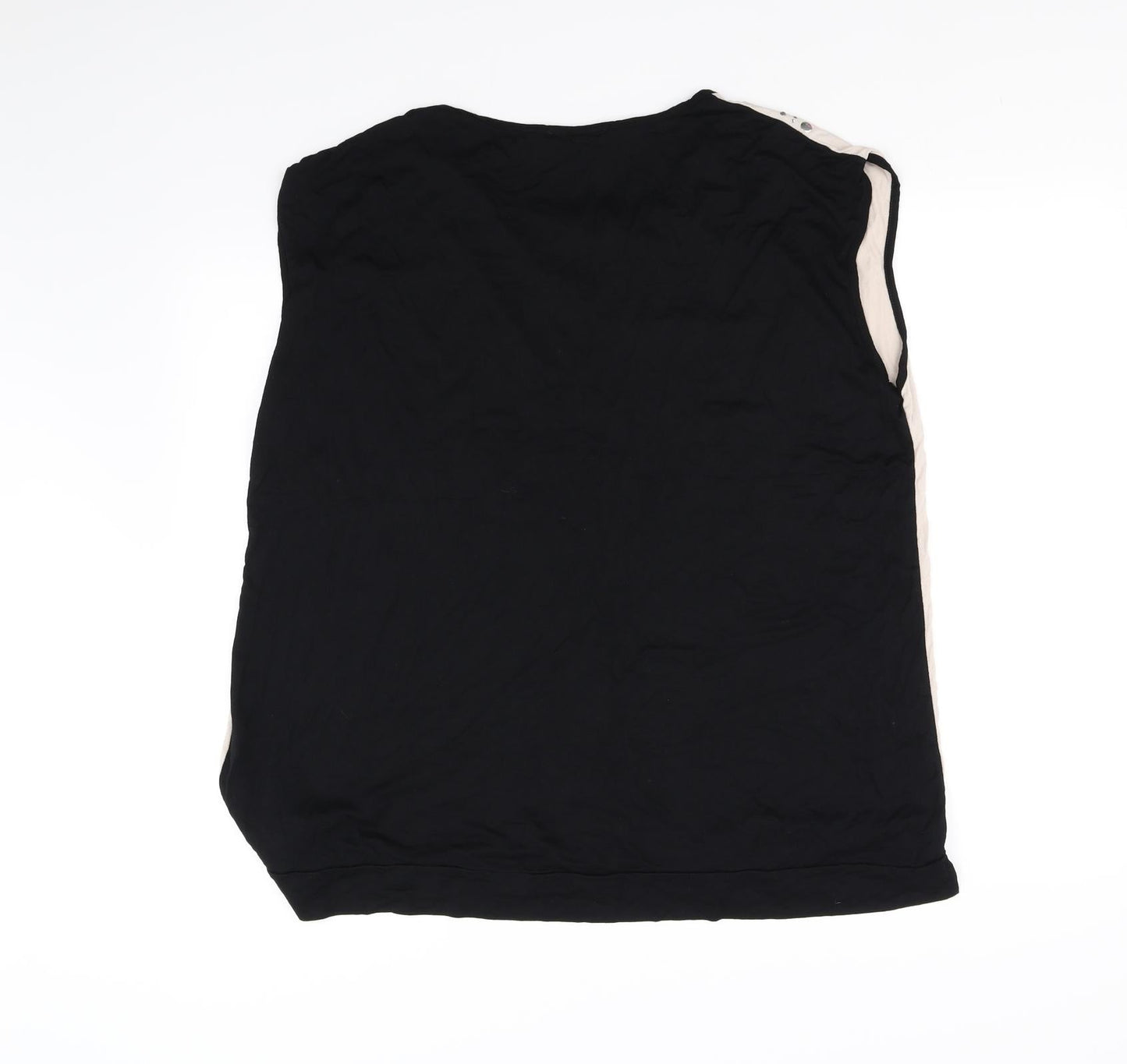 Womens UK Size 20 Afibel Beige Basic T-Shirt