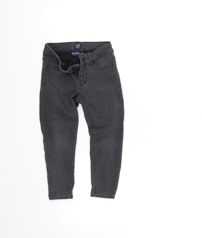 Gap Girls Grey   Skinny Jeans Size 5 Years