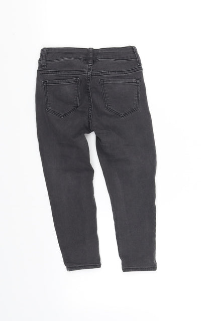 Gap Girls Grey   Skinny Jeans Size 5 Years