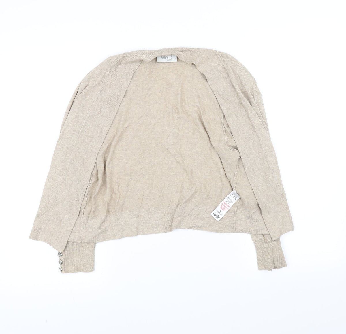 Wallis Womens Beige   Pullover Jumper Size S