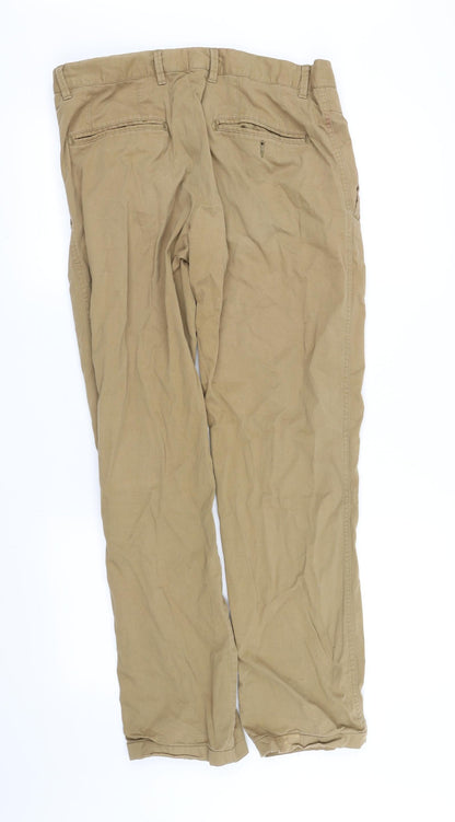 Womens UK Size M pre worn Regular Fit Skinny Beige Jeans