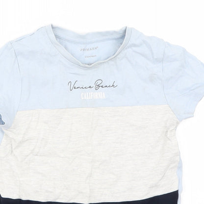 Primark Boys Blue   Basic T-Shirt Size 3-4 Years