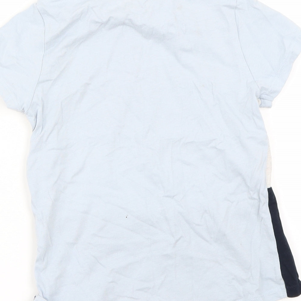 Primark Boys Blue   Basic T-Shirt Size 3-4 Years