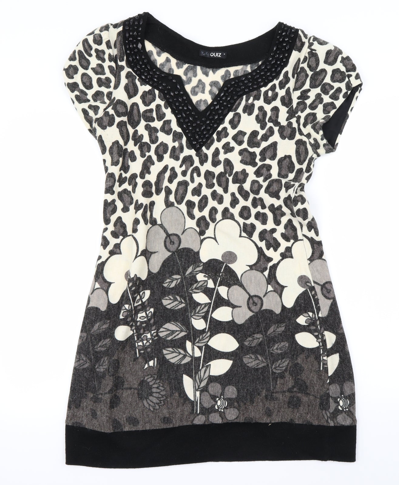 Quiz Womens Ivory   A-Line  Size M