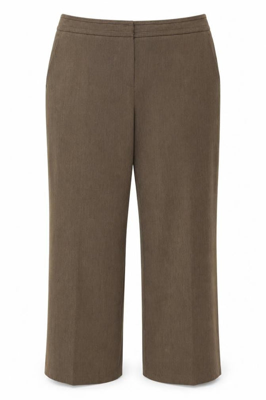 Womens UK Size 18 BM Regular Fit  Brown Trousers