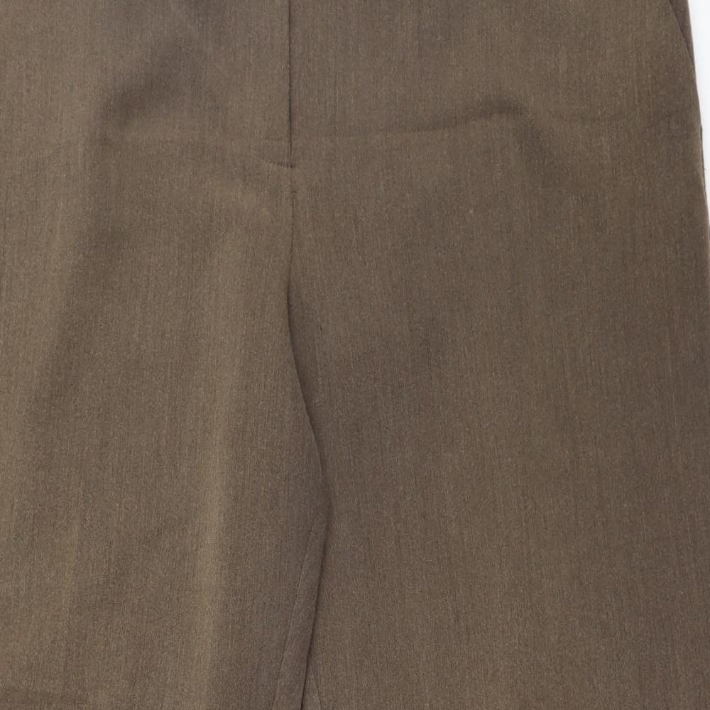 BM Womens Brown   Trousers  Size 18 L27 in