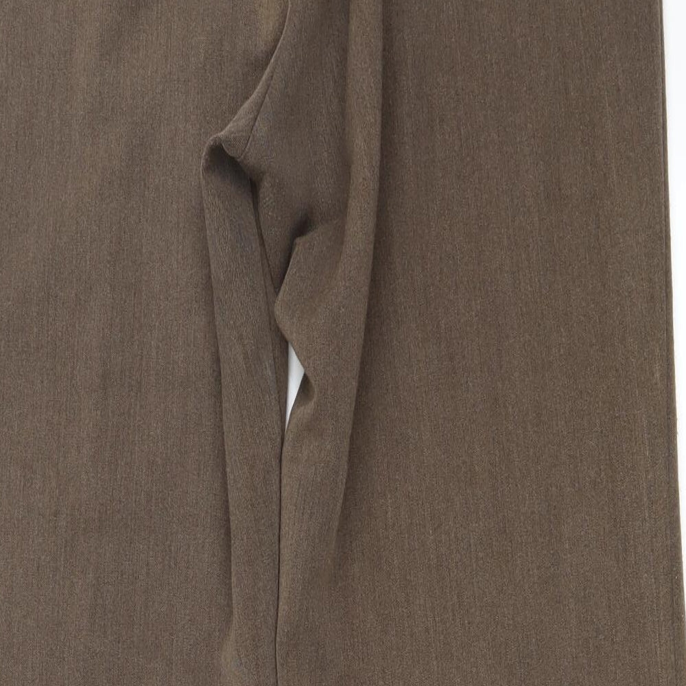 BM Womens Brown   Trousers  Size 18 L27 in