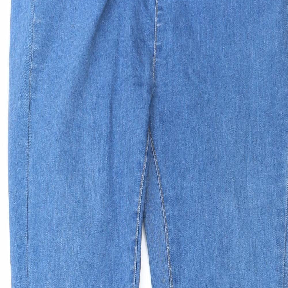 Womens UK Size 10 Preworn Regular Fit Jegging Blue Jeans