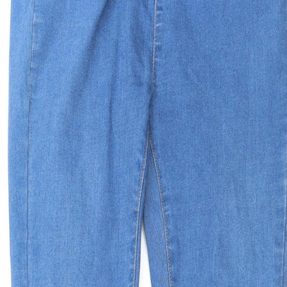 Womens UK Size 10 Preworn Regular Fit Jegging Blue Jeans