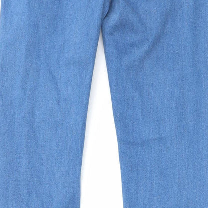 Womens UK Size 10 Preworn Regular Fit Jegging Blue Jeans