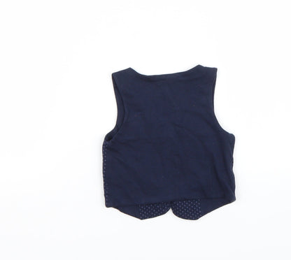 Primark Boys Blue   Cardigan Jumper Size 3-6 Months