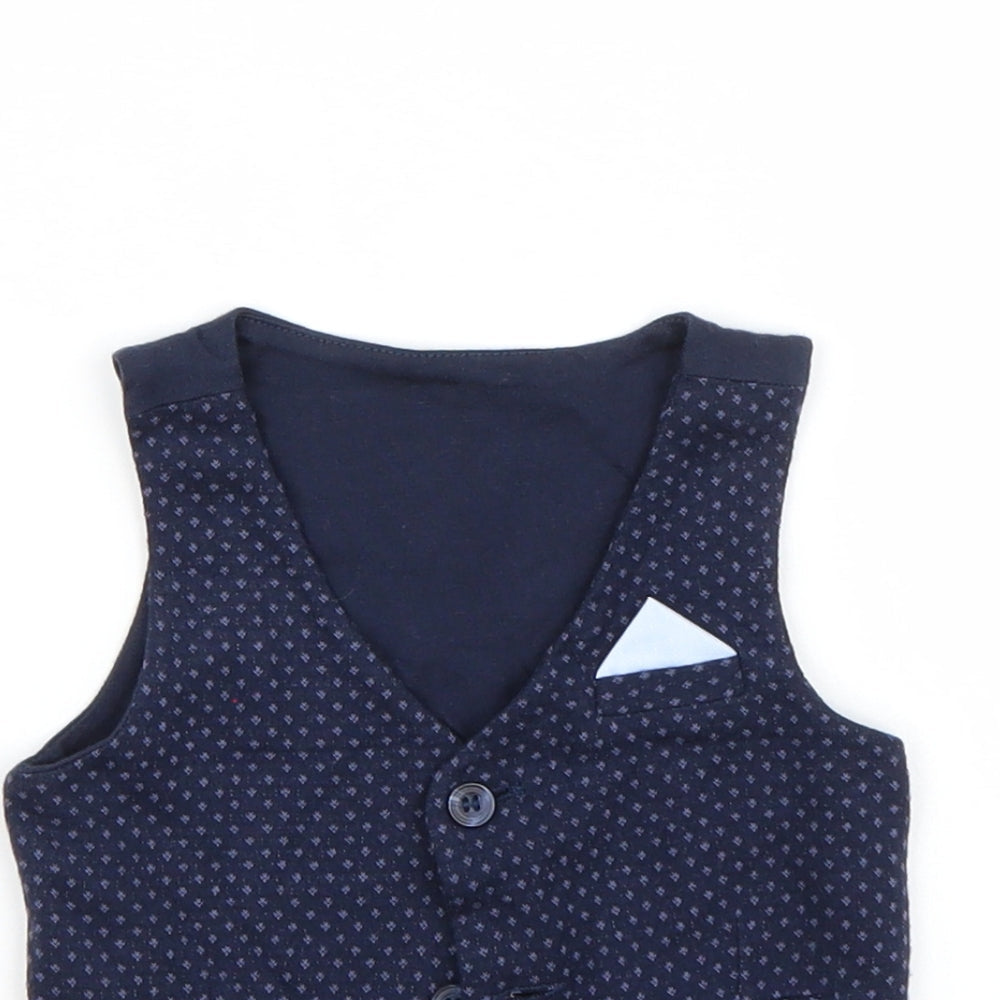 Primark Boys Blue   Cardigan Jumper Size 3-6 Months