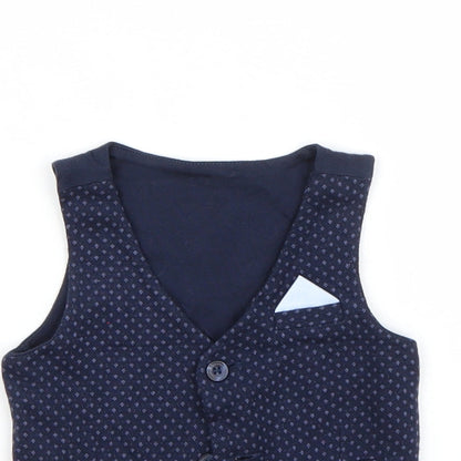Primark Boys Blue   Cardigan Jumper Size 3-6 Months