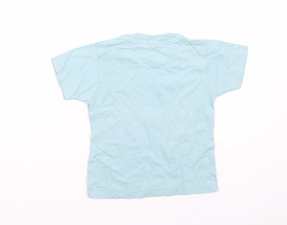Citadel Boys Blue   Basic T-Shirt Size 24 Months