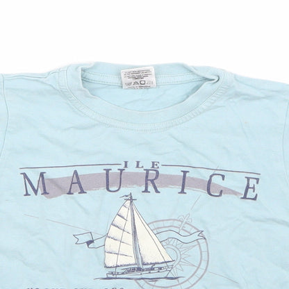 Citadel Boys Blue   Basic T-Shirt Size 24 Months