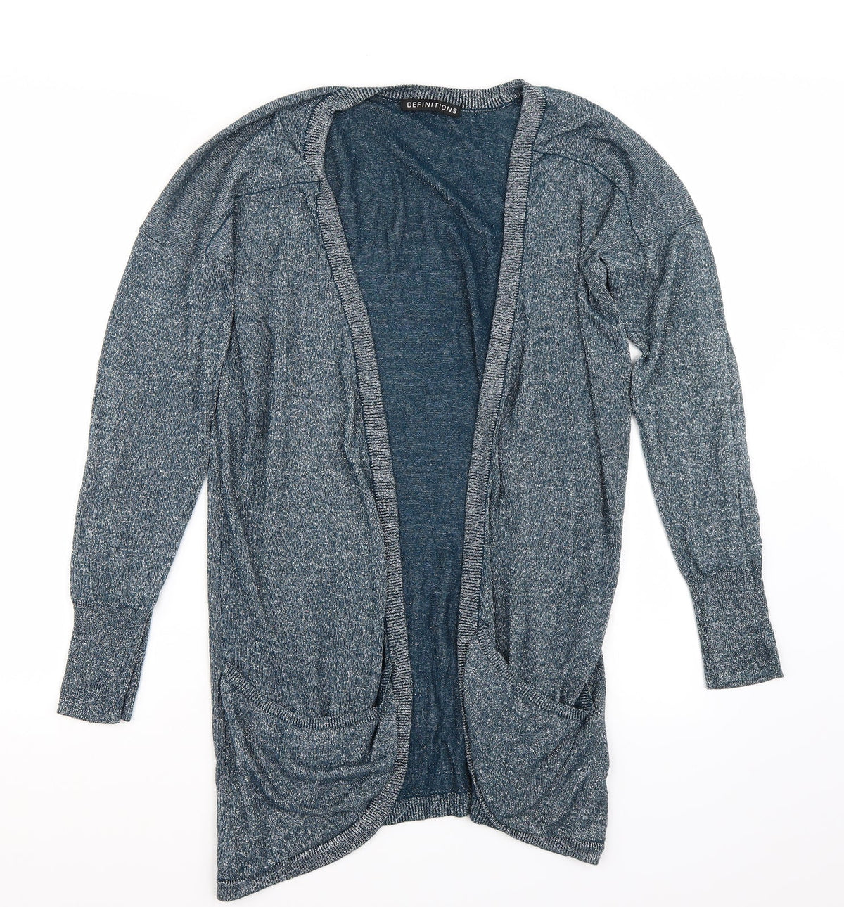 Definitions Womens Blue   Cardigan Jumper Size 14