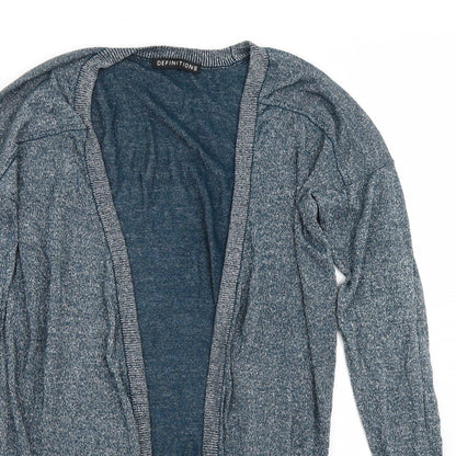 Definitions Womens Blue   Cardigan Jumper Size 14