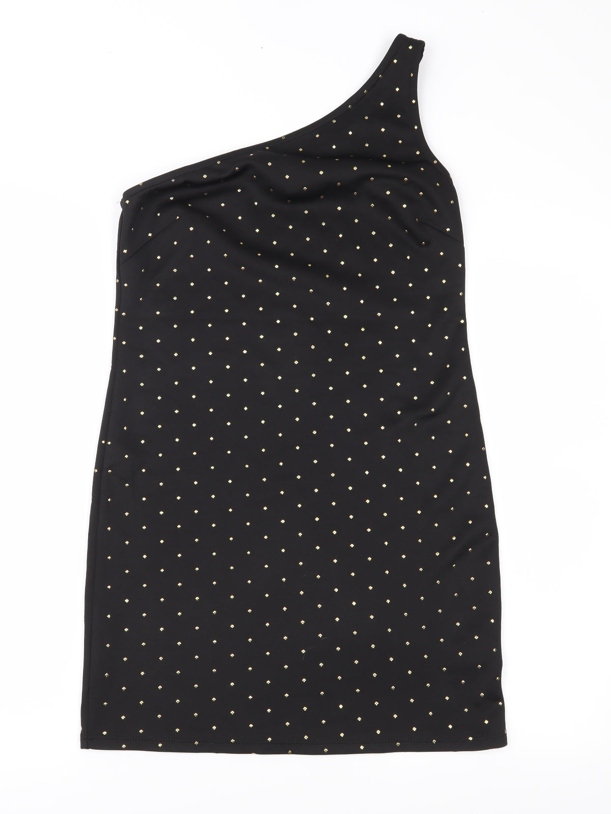 Atmosphere Womens Black Polka Dot  Shift  Size 12