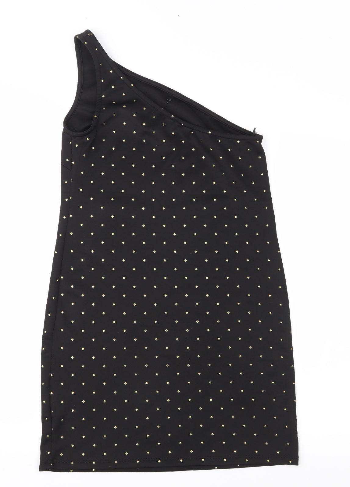 Atmosphere Womens Black Polka Dot  Shift  Size 12