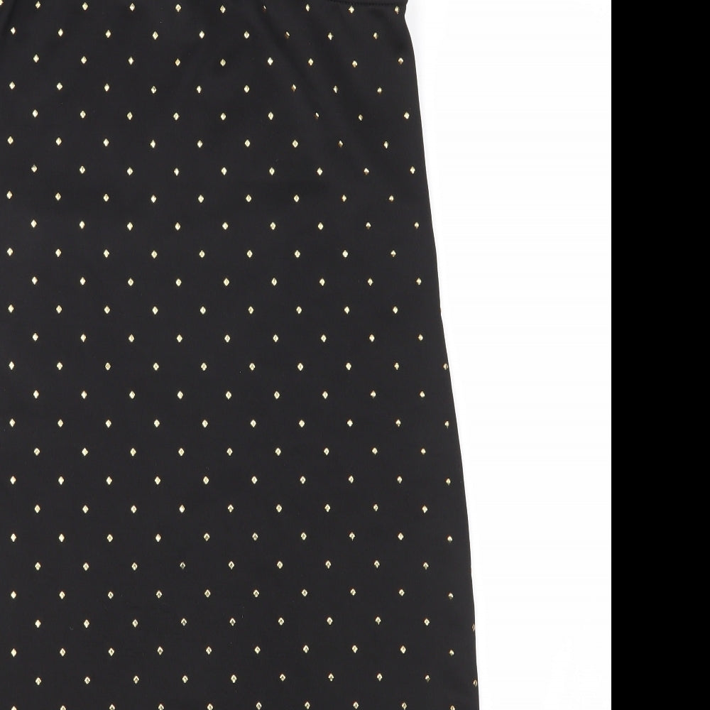 Atmosphere Womens Black Polka Dot  Shift  Size 12