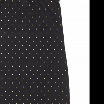 Atmosphere Womens Black Polka Dot  Shift  Size 12