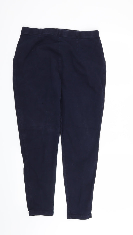 Womens UK Size 32 in Preworn Regular Fit Jegging Blue Jeans