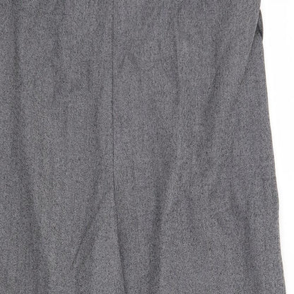 Womens UK Size 18 Preworn Regular Fit  Grey Trousers