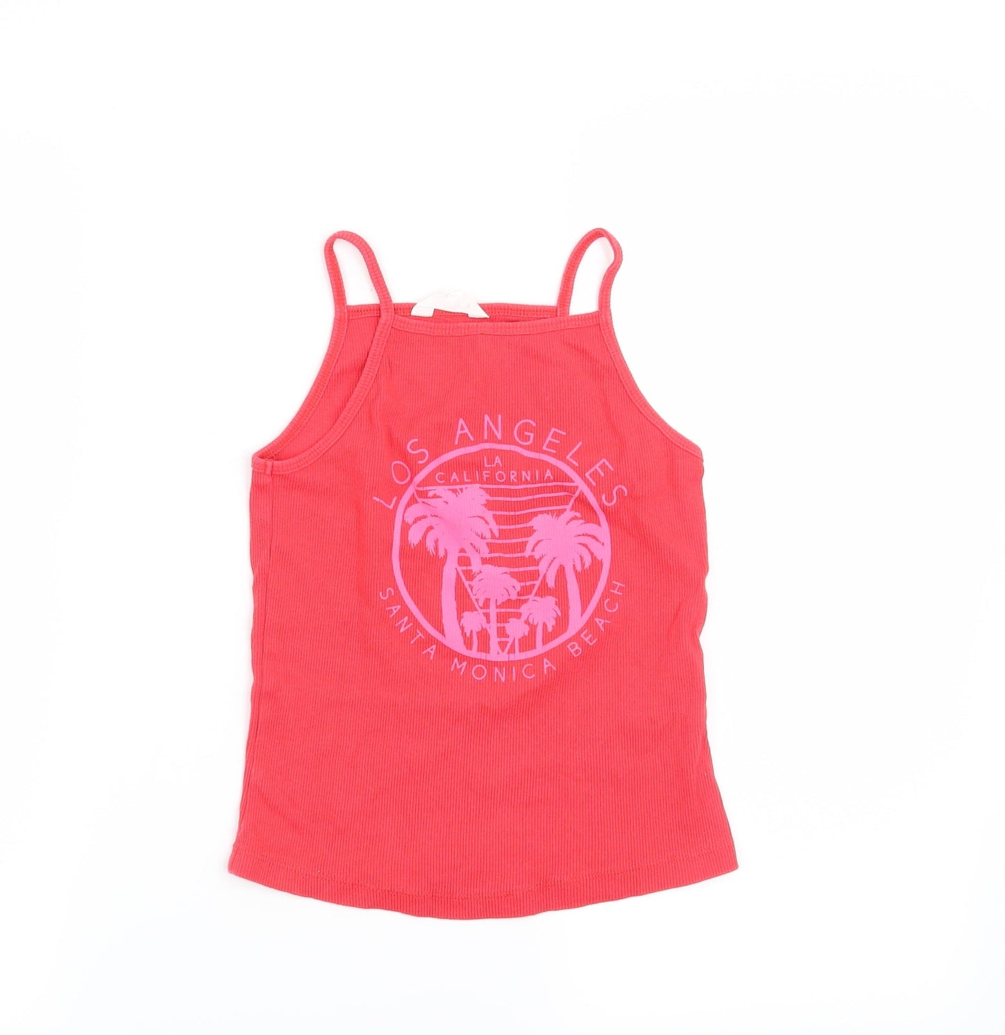 Candy Couture Girls Red   Basic T-Shirt Size 9 Years  - Los Angeles