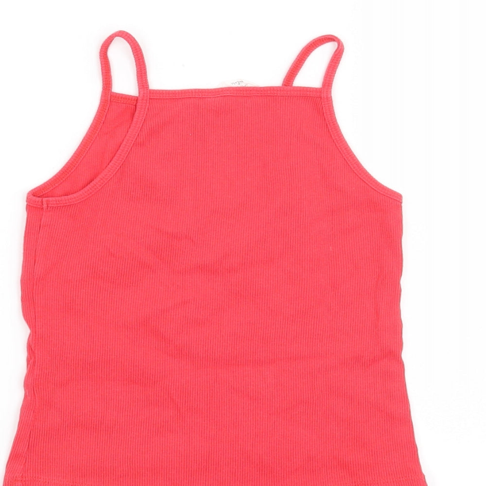 Candy Couture Girls Red   Basic T-Shirt Size 9 Years  - Los Angeles