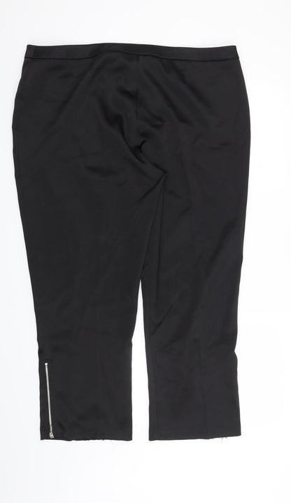 Tyler Womens Black   Trousers  Size 20 L27 in