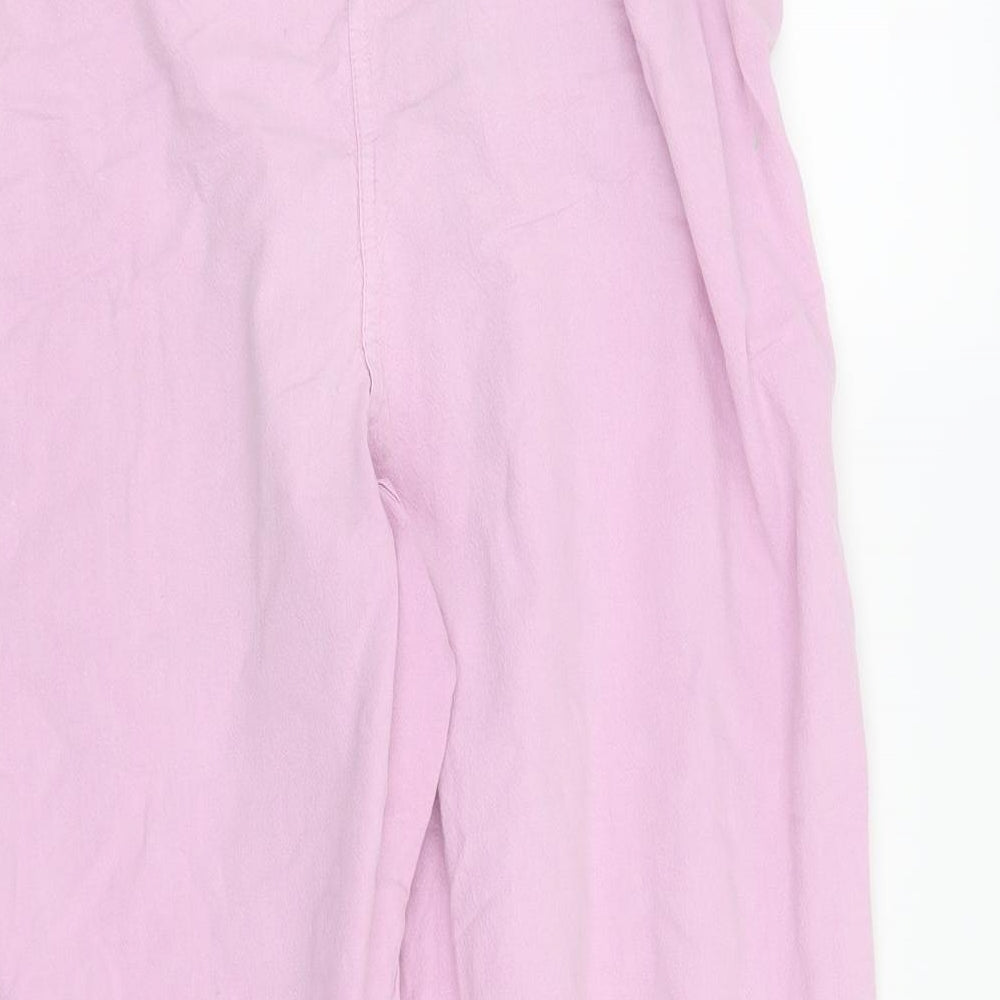 Womens UK Size M Bonmarché Regular Fit  Purple Trousers