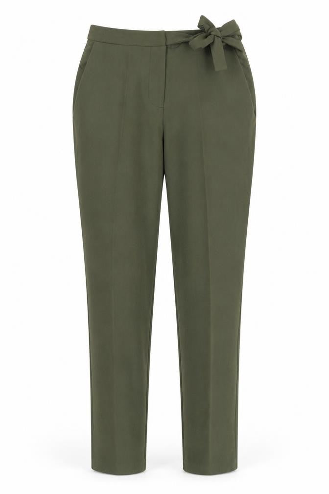 Womens UK Size 8 Missguided Regular Fit  Green Trousers