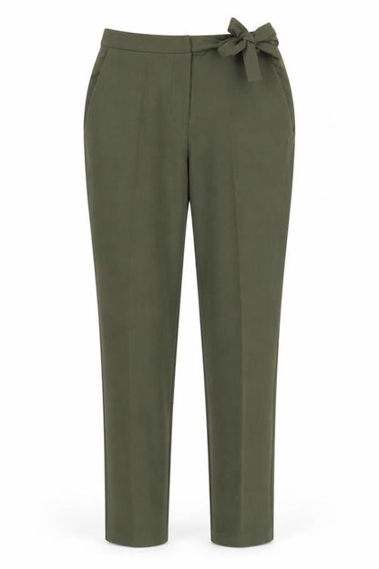 Womens UK Size 8 Missguided Regular Fit  Green Trousers