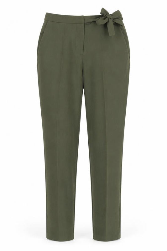 Womens UK Size 8 Missguided Regular Fit  Green Trousers