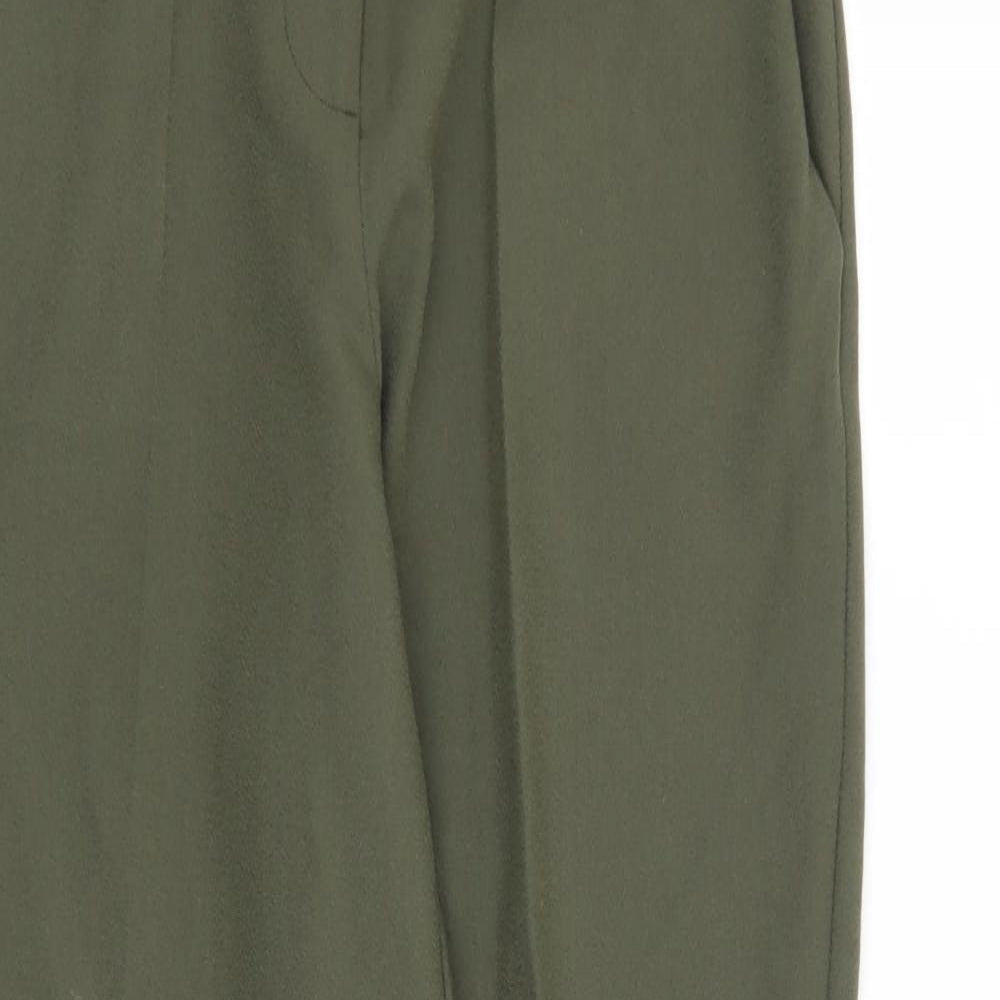 Missguided Womens Green   Trousers  Size 8 L28 in