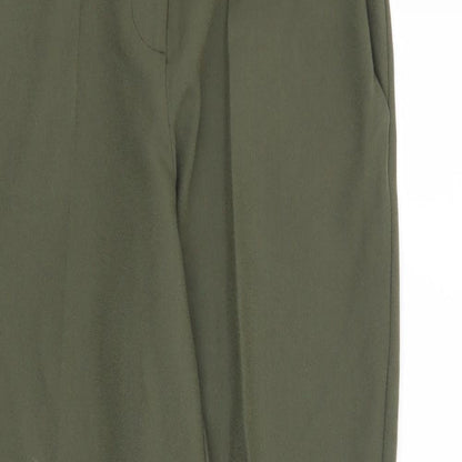 Missguided Womens Green   Trousers  Size 8 L28 in