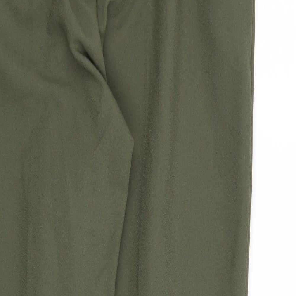 Missguided Womens Green   Trousers  Size 8 L28 in