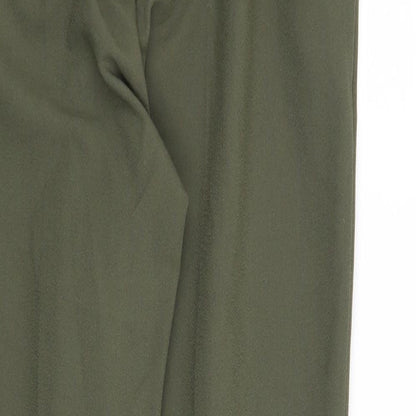 Missguided Womens Green   Trousers  Size 8 L28 in