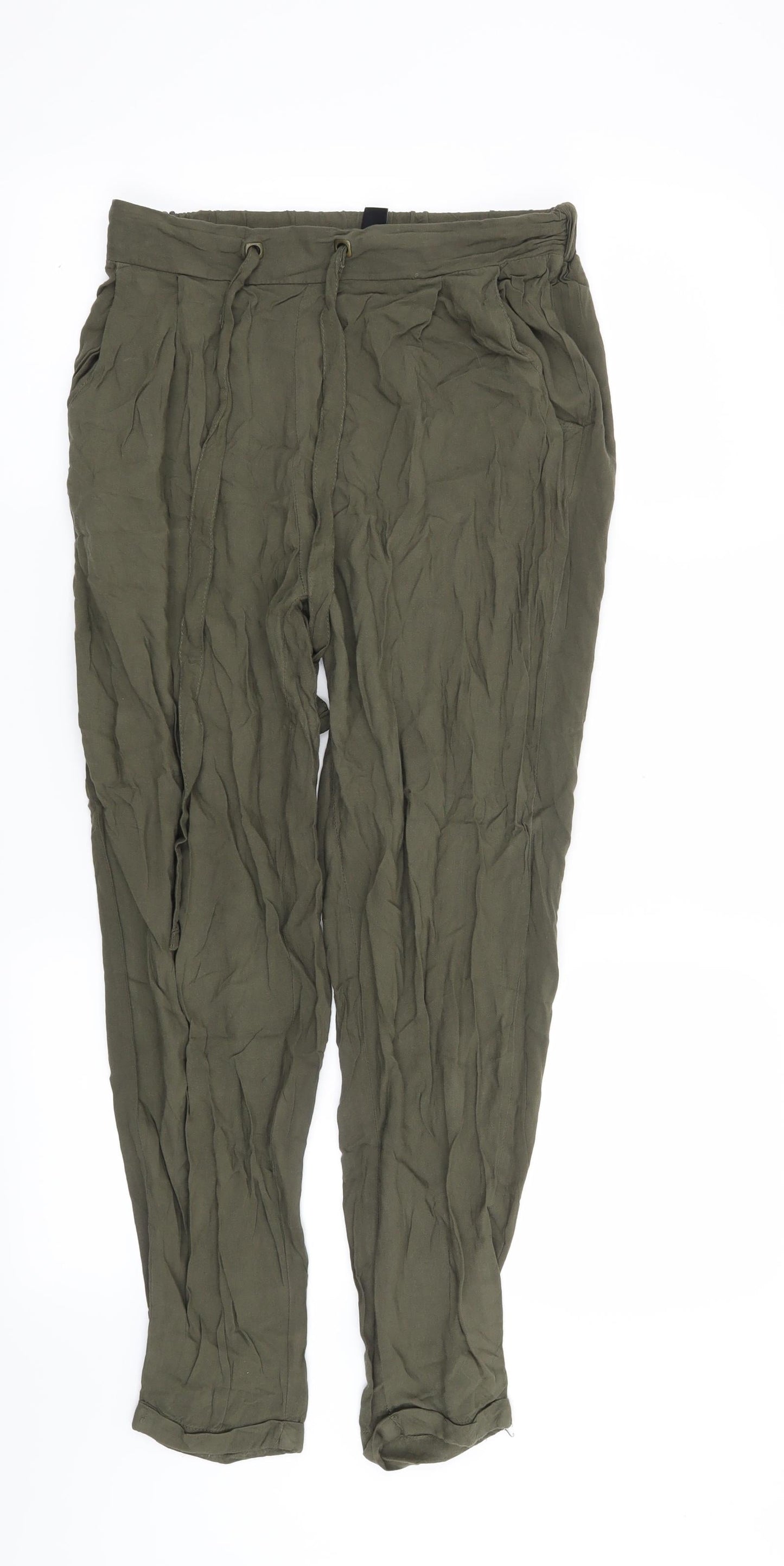 Womens UK Size 8 Atmosphere Regular Fit  Green Trousers
