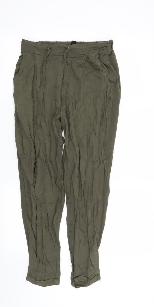Womens UK Size 8 Atmosphere Regular Fit  Green Trousers